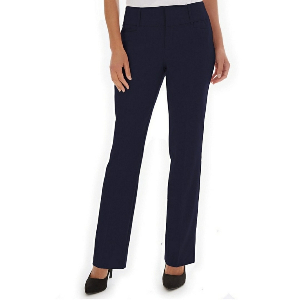 Curvy Fit Mid Rise Trousers